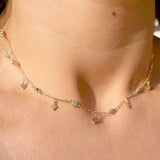 Necklace with With Zirconia Pendant