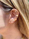 Heart Ear Hook (Gold Plated)